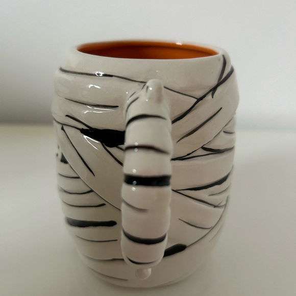 🖤🧡New Mummy Halloween Ceramic Mug/Shelly Comiskey By Transpac - Picture 2 of 7